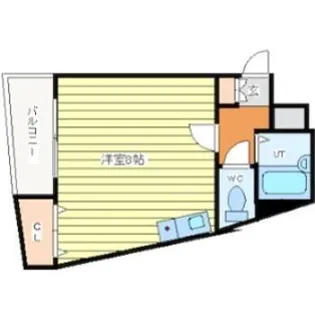 シティーコート高津エレガンス【6階】の間取り