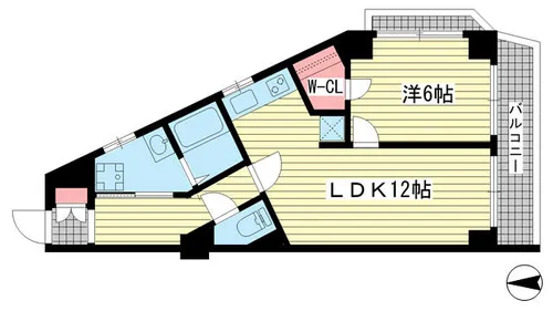 シャトー・ド・フェニックス【4階】の間取り