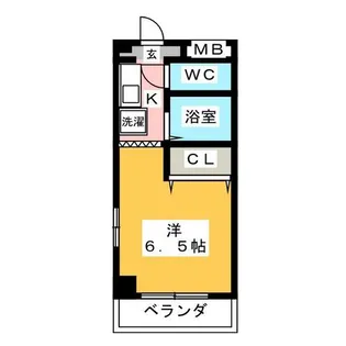 エクセレント香取【2階】の間取り