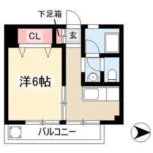 コーポしば【2階】の間取り