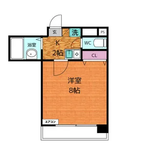 アイリスITO【4階】の間取り