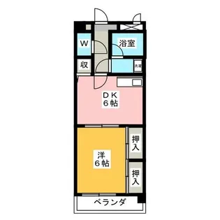 フィープル一社【4階】の間取り