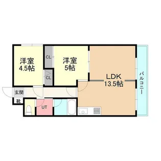 共栄パレス【307号室】の間取り