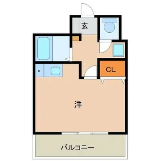エクシード武庫之荘2【4階】の間取り