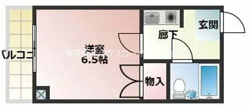 ジョンメゾン武庫之荘1【3階】の間取り