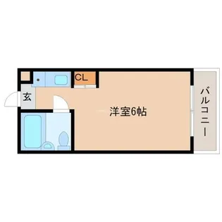 メゾン・ド・パルテール【1階】の間取り