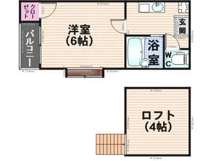 リマージュ【101号室】の間取り