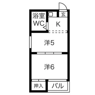 長柄エンビィハイツ【4階】の間取り