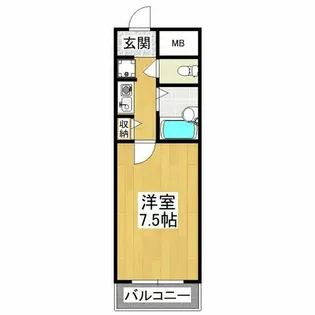 小林マンション【2階】の間取り