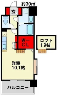 セフィロト【4階】の間取り