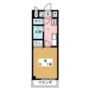 UMEX-7【7階】の間取り