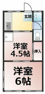浅井ビル【2階】の間取り
