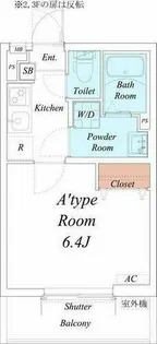 リブリ・千成【3階】の間取り
