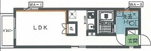 PRIMAVERA WEST【3階】の間取り