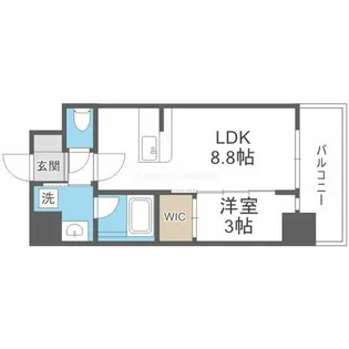セレニテ新大阪グランデ シュッド【3階】の間取り