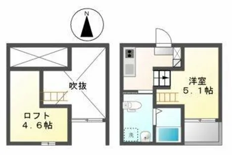 SEED(シード)【2階】の間取り