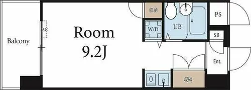 コンフォルト鶴舞【9階】の間取り