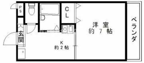 シャインヒル【2階】の間取り