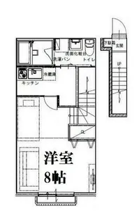 Moment・COCO (モマン・ココ)【2階】の間取り