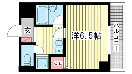 クロワートル二宮【501号室】の間取り