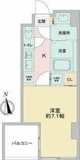 リエス鶴舞WEST TOWER【8階】の間取り