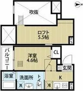 プランドールN(プランドールエヌ)【1階】の間取り