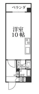雑餉隈ステーションハイツ【2階】の間取り