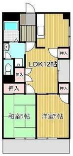 アーバン京命Ⅱ【2階】の間取り
