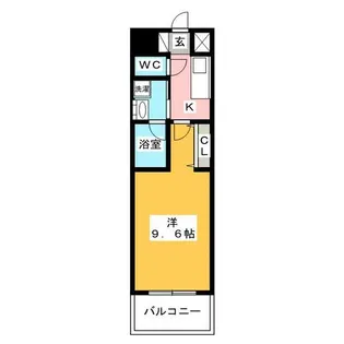 ArtizA上前津Ⅱ【4階】の間取り