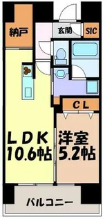 アースグランデ泉【4階】の間取り