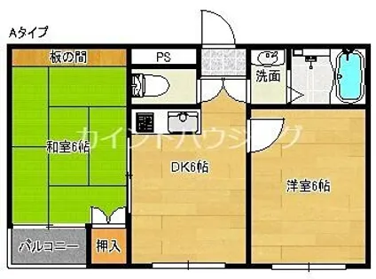 タレックスビル【5階】の間取り