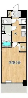 Alivis堺浜寺【502号室】の間取り