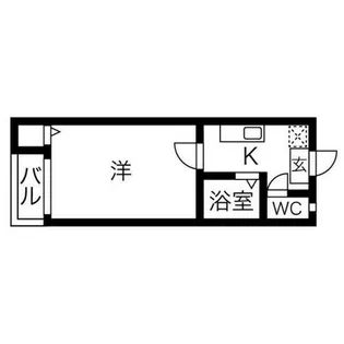 グリーンリーフ喜多山【1階】の間取り