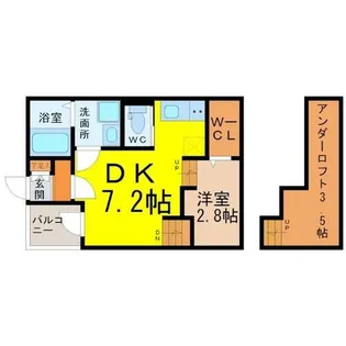 エトワール大曽根【1階】の間取り