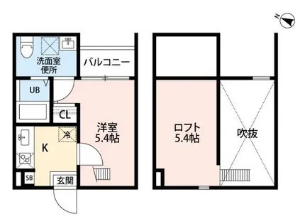 drei(ドライ)【1階】の間取り