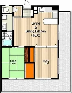 サントリーノ迎賓館【2階】の間取り