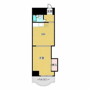 メゾンブランカ【9階】の間取り