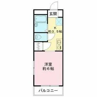 ラ・メゾン【1階】の間取り