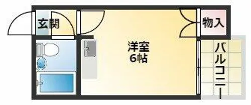 PALMIZIO平野西2【4階】の間取り