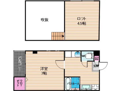 イルグラッツィア高宮1【3階】の間取り