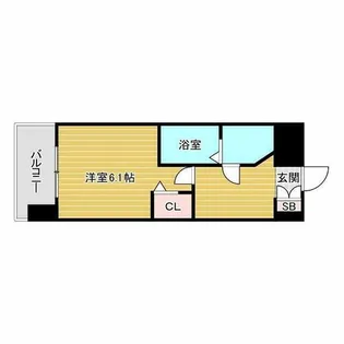 リッツ新大阪【10階】の間取り