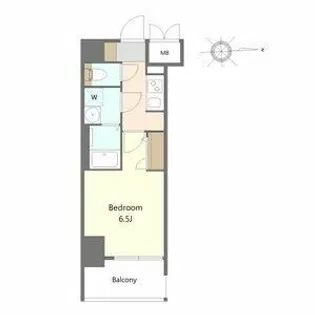 S-RESIDENCE名駅北alesia【2階】の間取り