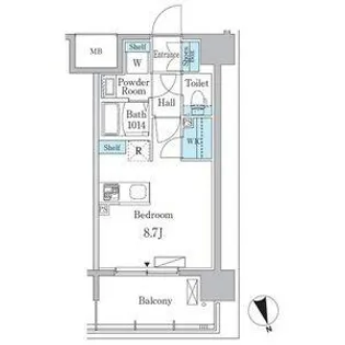 ルーエ今池【3階】の間取り