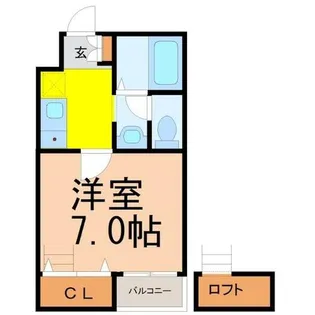 アムール金山【2階】の間取り