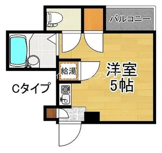 和所マンション中加賀屋【4階】の間取り