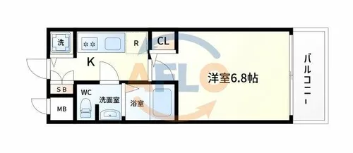 アクロス福島アーバンヒルズ【2階】の間取り
