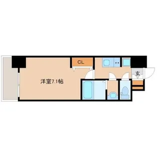 フレシール昭和通【13階】の間取り