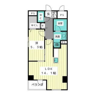 FREA【3階】の間取り