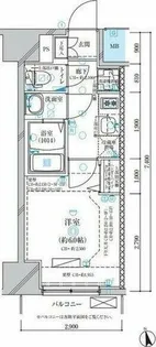 ディアレイシャス名古屋浄心【15階】の間取り