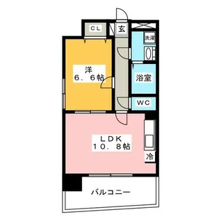 La Facade【2階】の間取り